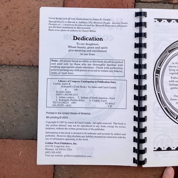 2 Vintage Arizona Cookbooks Kokopelli Adobe Cactus Desert Mesa Creation Myth - Picture 14 of 15